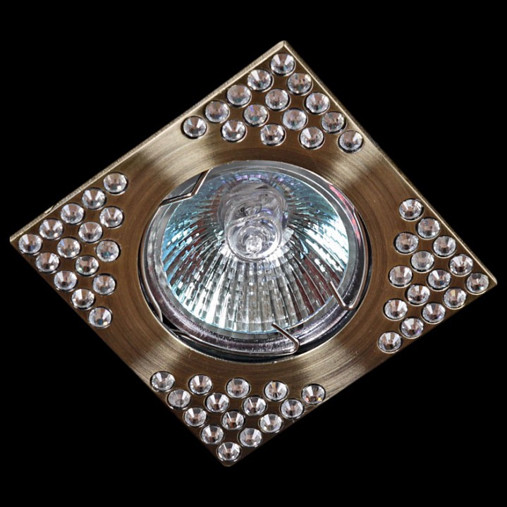 Встраиваемый светильник Sneha 1106/D-S MR16 AB/CL