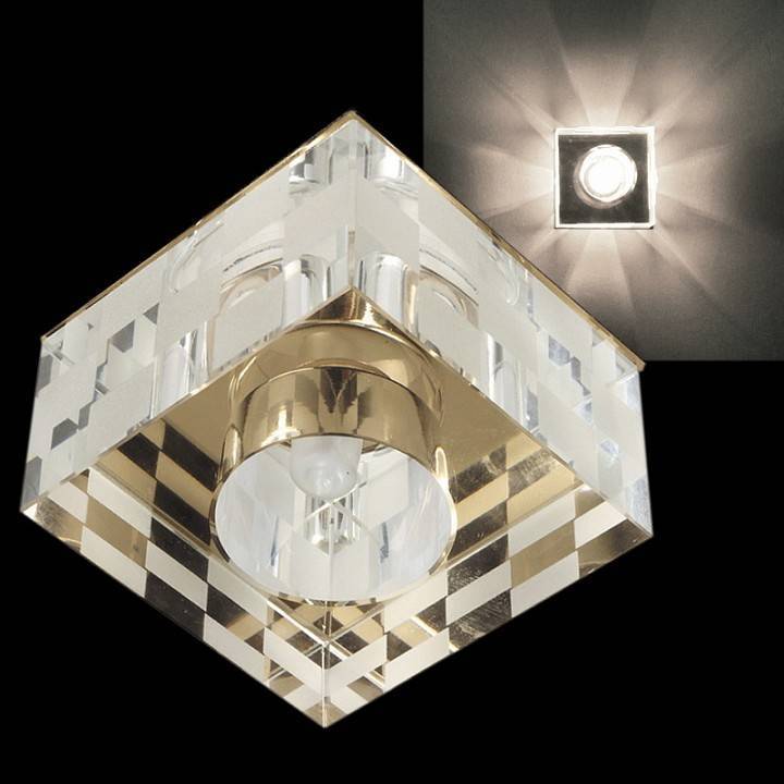 Встраиваемый светильник Sneha 2043/B G9 GD