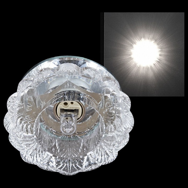 Встраиваемый светильник Sneha 07287 7287/H G9 WT CL