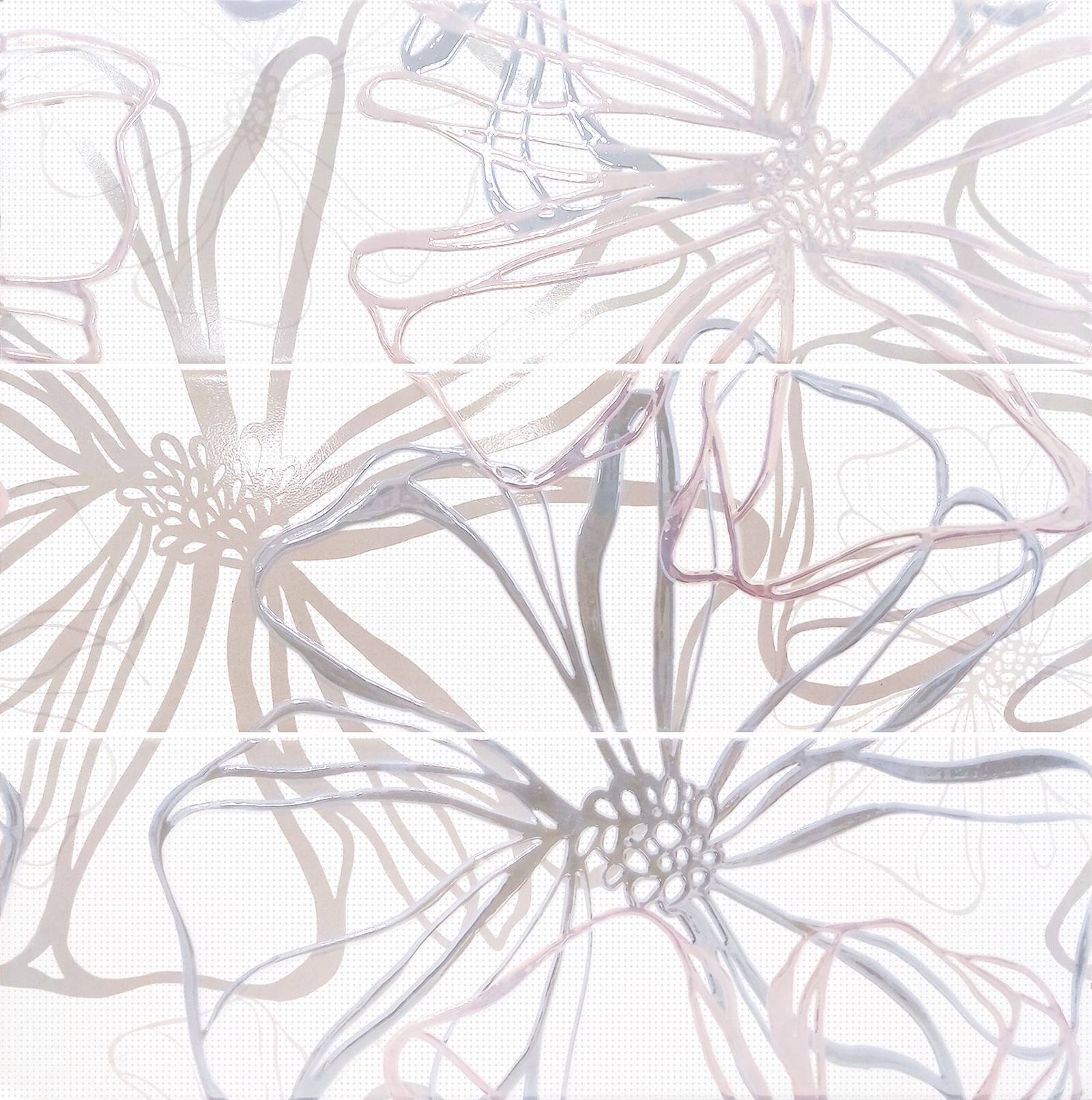 Панно Alma Ceramica Fanny S/3 600x600 мм SW11FNN55