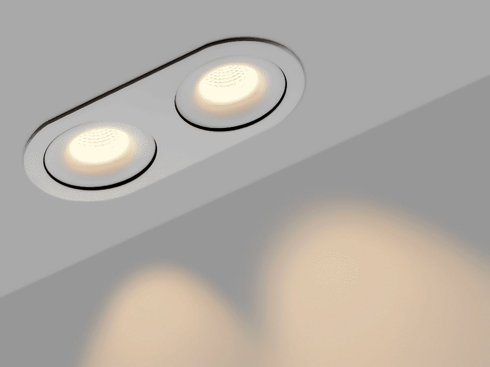 Корпус на 2 поста SWG PRO COMBO COMBO-2R2-WH