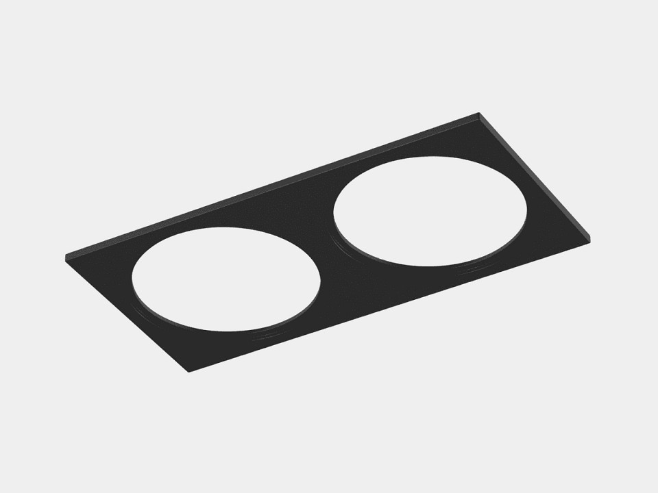 Рамка на 2 светильника SWG PRO COMBO COMBO-4S2-BL