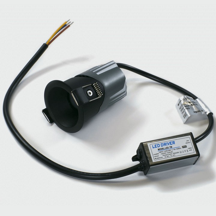 Встраиваемый светильник SWG RC RC-D52-7-BL-NW65