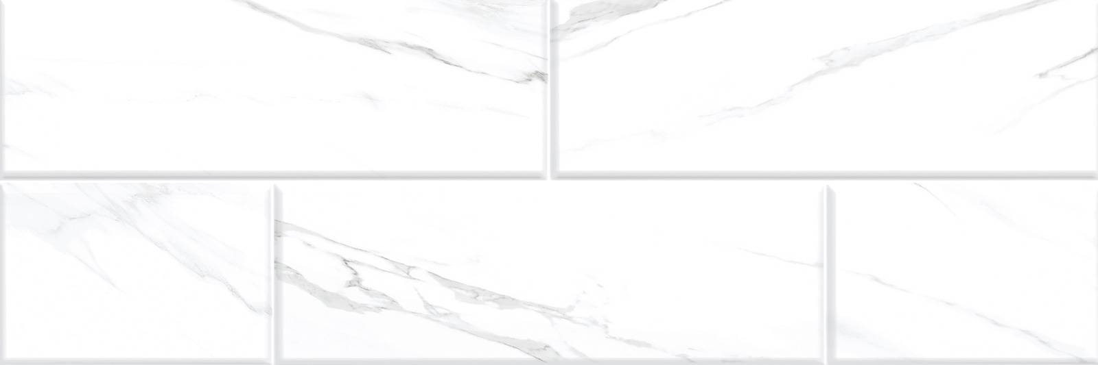 Плитка настенная ALMA Ceramica New York рельефная 200х600х7.5 мм TWA11NYK010