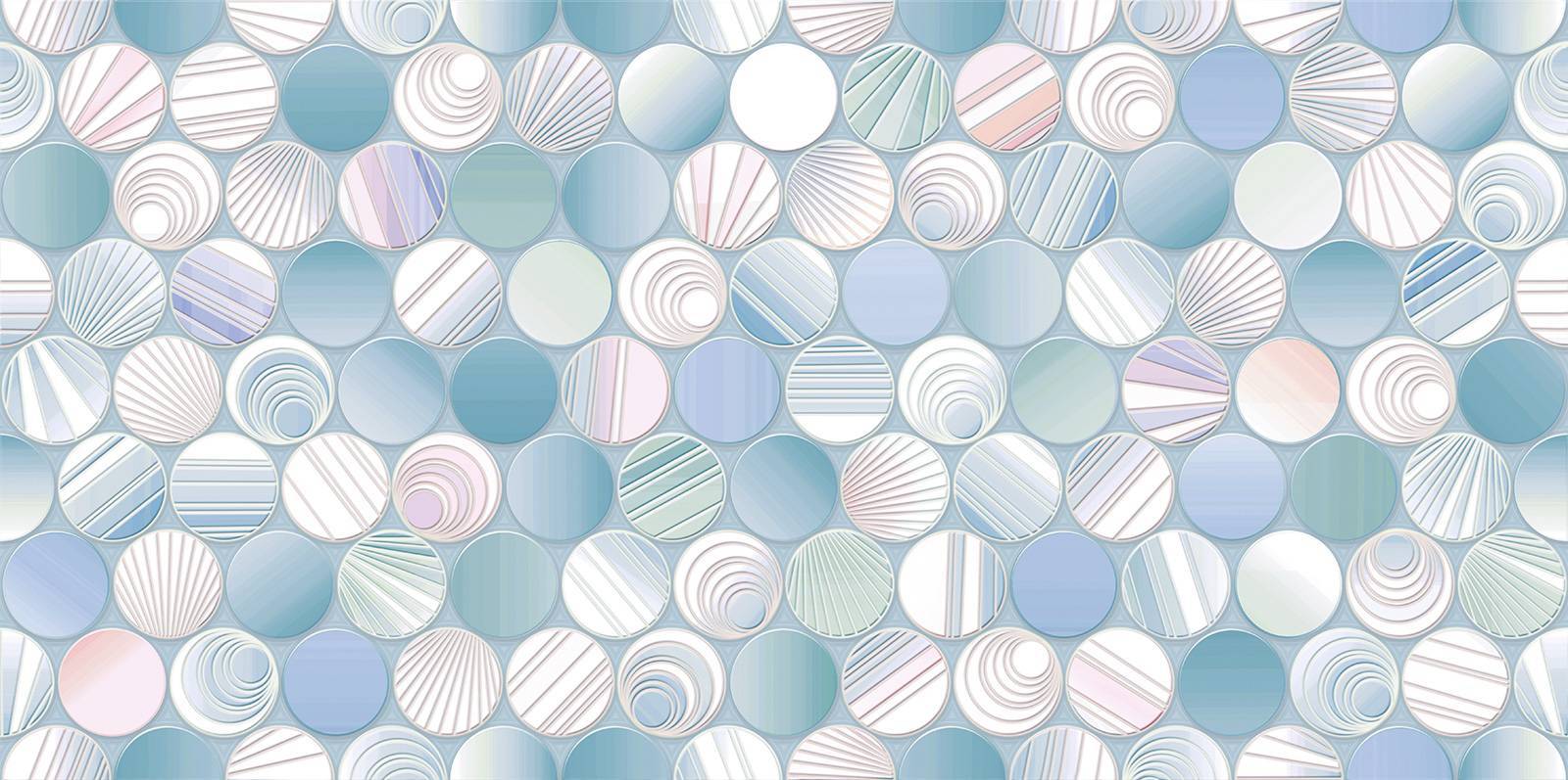 Плитка настенная рельефная Alma Ceramica Bolle 249х500х8.5 мм TWU09BOL016