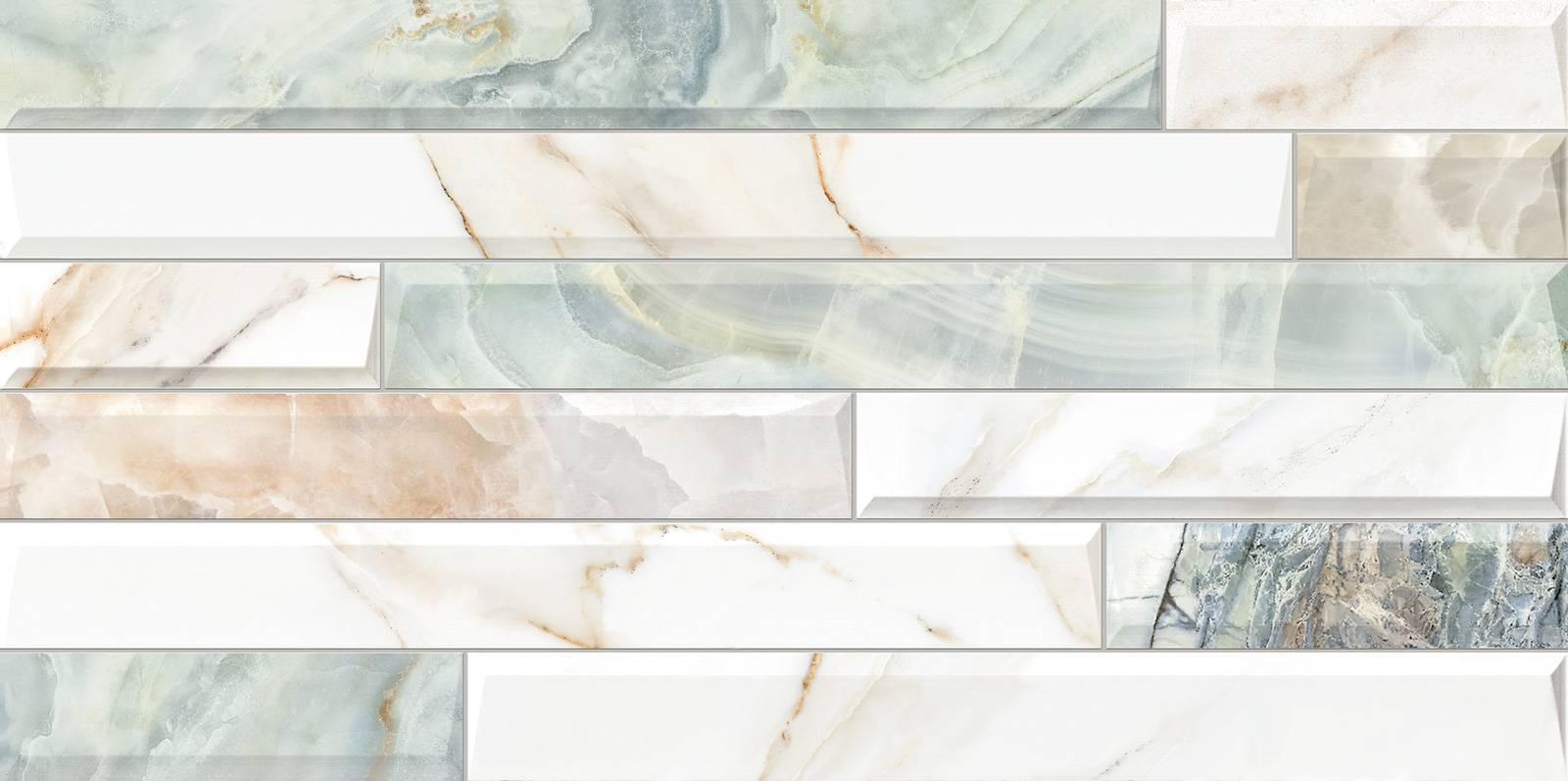 Плитка настенная Gracia Ceramica Nevada 249х500х7.5 мм TWU09NVD616