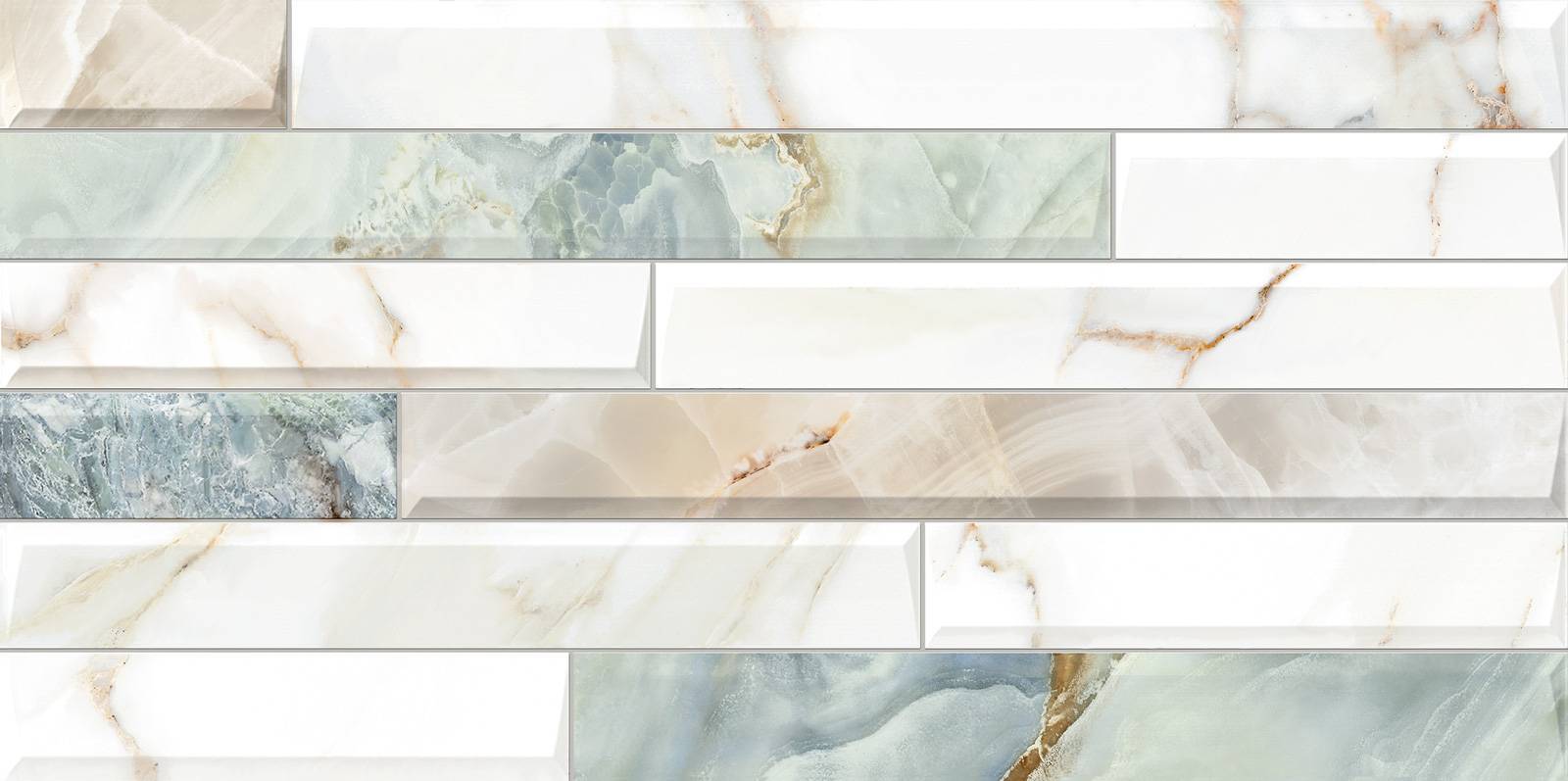 Плитка настенная Gracia Ceramica Nevada 249х500х7.5 мм TWU09NVD616