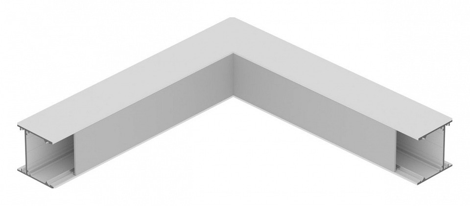 Соединитель угловой L-образный накладной 6063 LINE 3535 0272904