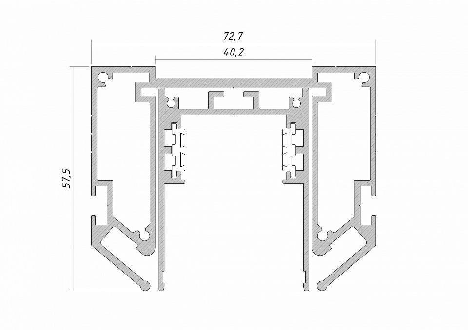 Профиль-держатель TrackLine Track STC 0611311