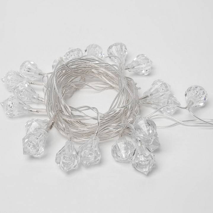 Гирлянда с насадками Uniel Елочки 10 LED 2 м ULD-7922