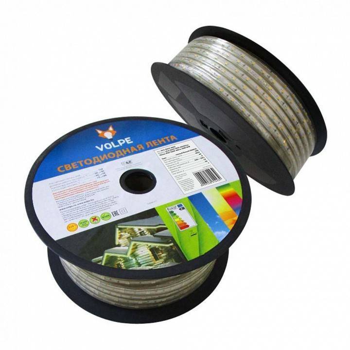 Лента светодиодная Uniel ULS-2835-60LED 12В 4.8 Вт/м IP65 3000K UL-00000858