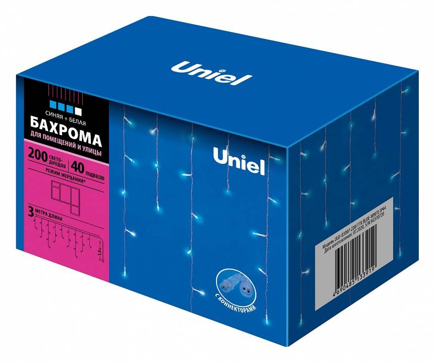 Бахрома световая Uniel ULD-B2007 UL-00007210