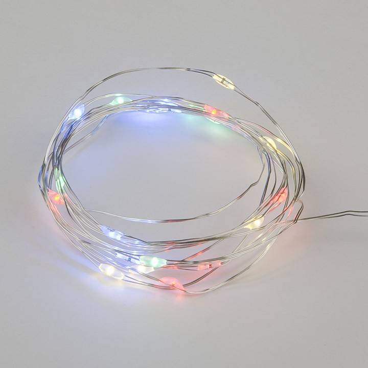 Гирлянда Нить Uniel ULD-S0200-020/SСR/3LR 2 м 20 LED на батарейках UL-00010904