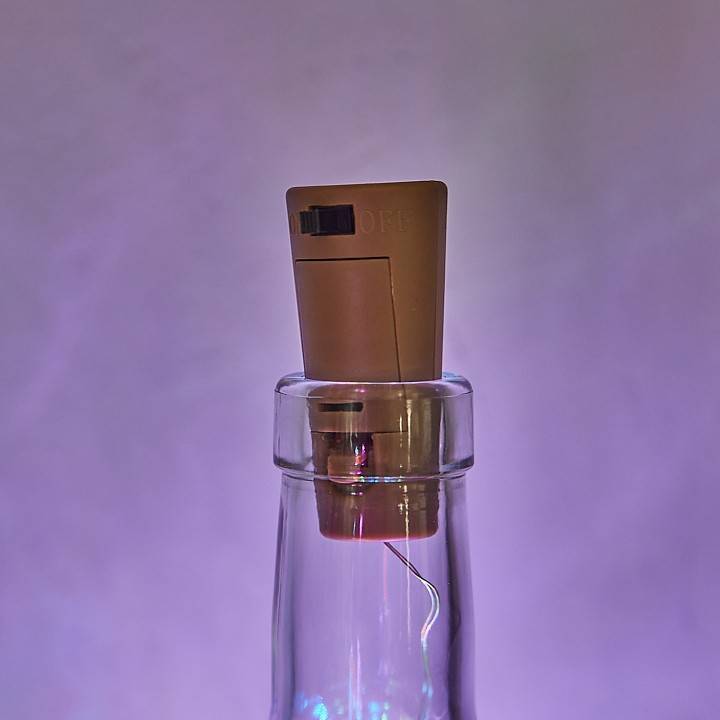 Гирлянда Нить Uniel ULD-S0200-020/SСR/3LR 2 м 20 LED на батарейках UL-00010904