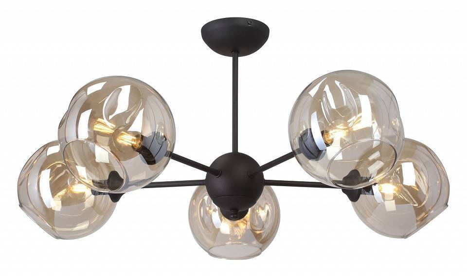 Люстра на штанге Vitaluce V4321 5 ламп E27 V4321/5PL