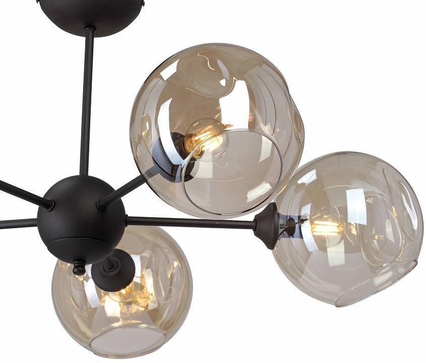 Люстра на штанге Vitaluce V4321 5 ламп E27 V4321/5PL