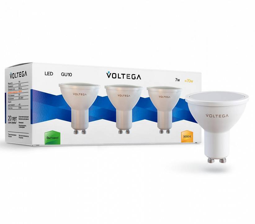 Лампа светодиодная Voltega Simple 7249