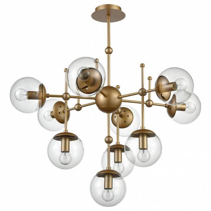 Люстра на штанге Vele Luce Modena 10 ламп VL5014P10