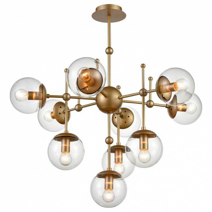 Люстра на штанге Vele Luce Modena 10 ламп VL5014P10