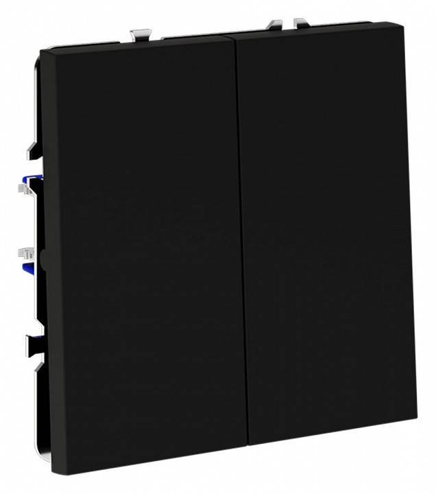 Выключатель двухклавишный без рамки Voltum S70 VLS020108