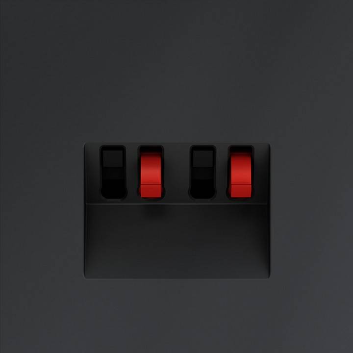 Розетка акустическая без рамки Voltum S70 VLS060307