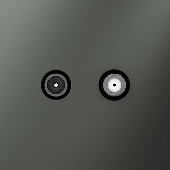 Розетка телевизионная и SAT оконечная без рамки Voltum S70 VLS060406