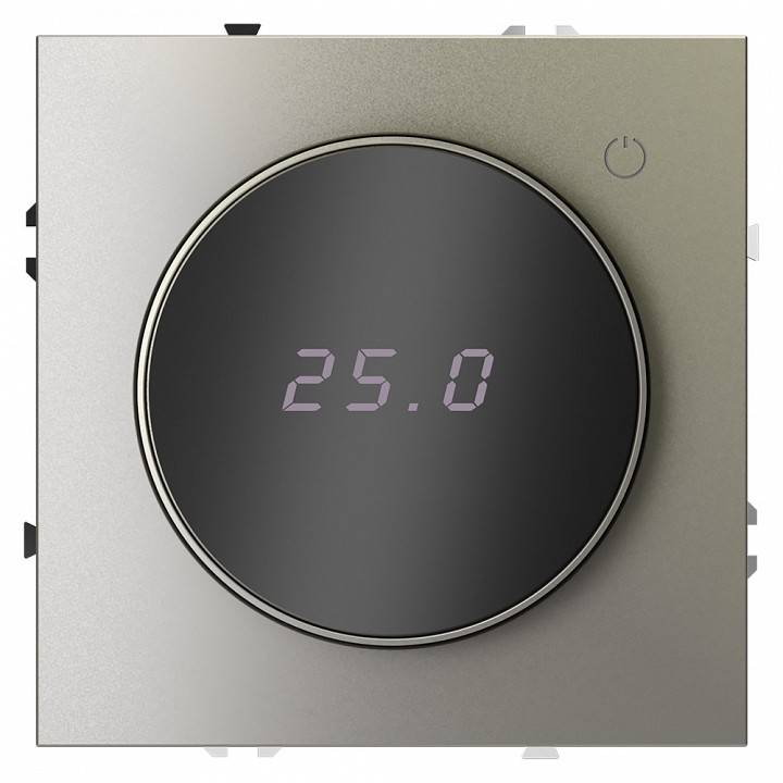 Терморегулятор электромеханический для теплого пола без рамки Voltum S70 VLS070104