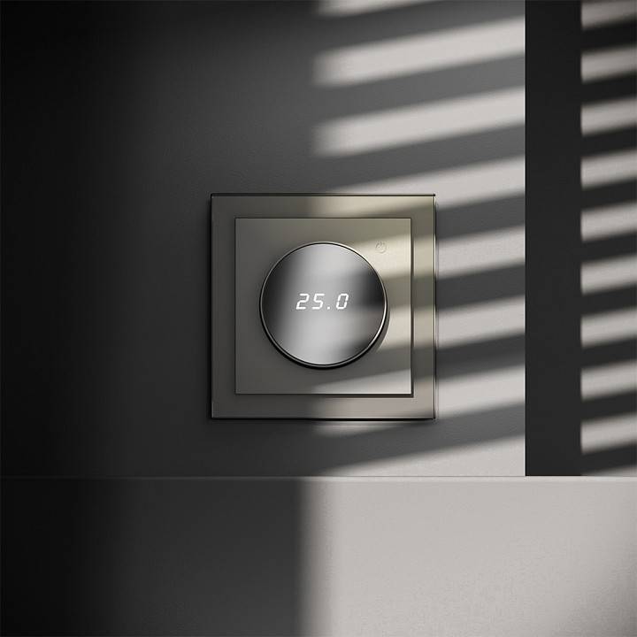 Терморегулятор электромеханический для теплого пола без рамки Voltum S70 VLS070104