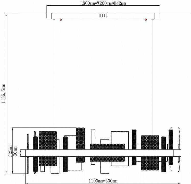 Подвесной светильник Wertmark Lotta WE460.03.303