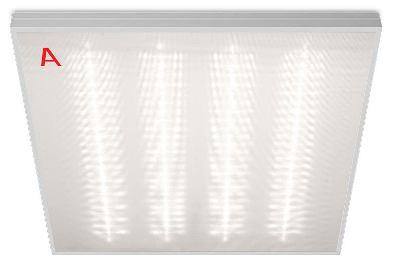 Светильник светодиодный WoltaPRO ОФИС 36 Вт 4000 К ДВО01-36-052-4К