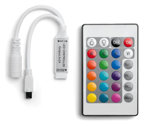 Контроллер RGBW с пультом ДУ Wolta WLC-CP/04