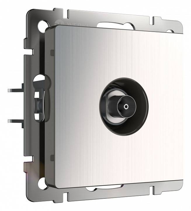 Розетка телевизионная без рамки Werkel глянцевый никель W1183002