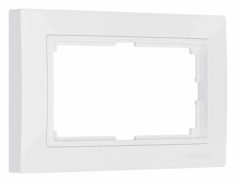 Рамка 2 поста Werkel Snabb белый W0082001