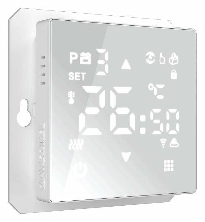 Терморегулятор электромеханический для теплого пола Werkel белые W1151201