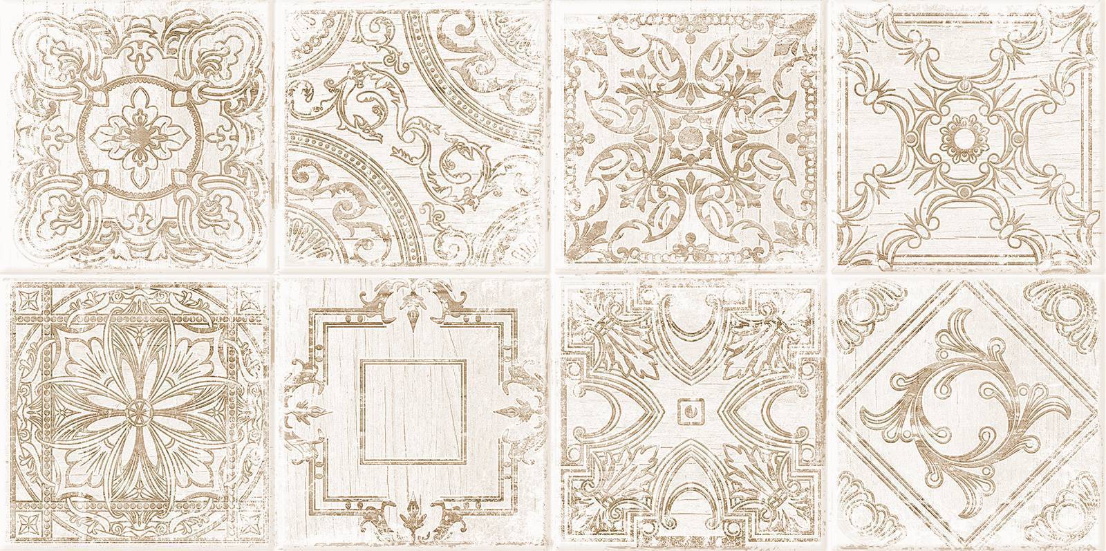 Плитка настенная Cersanit Village Patchwork 24.9х50 см WT9VIE11