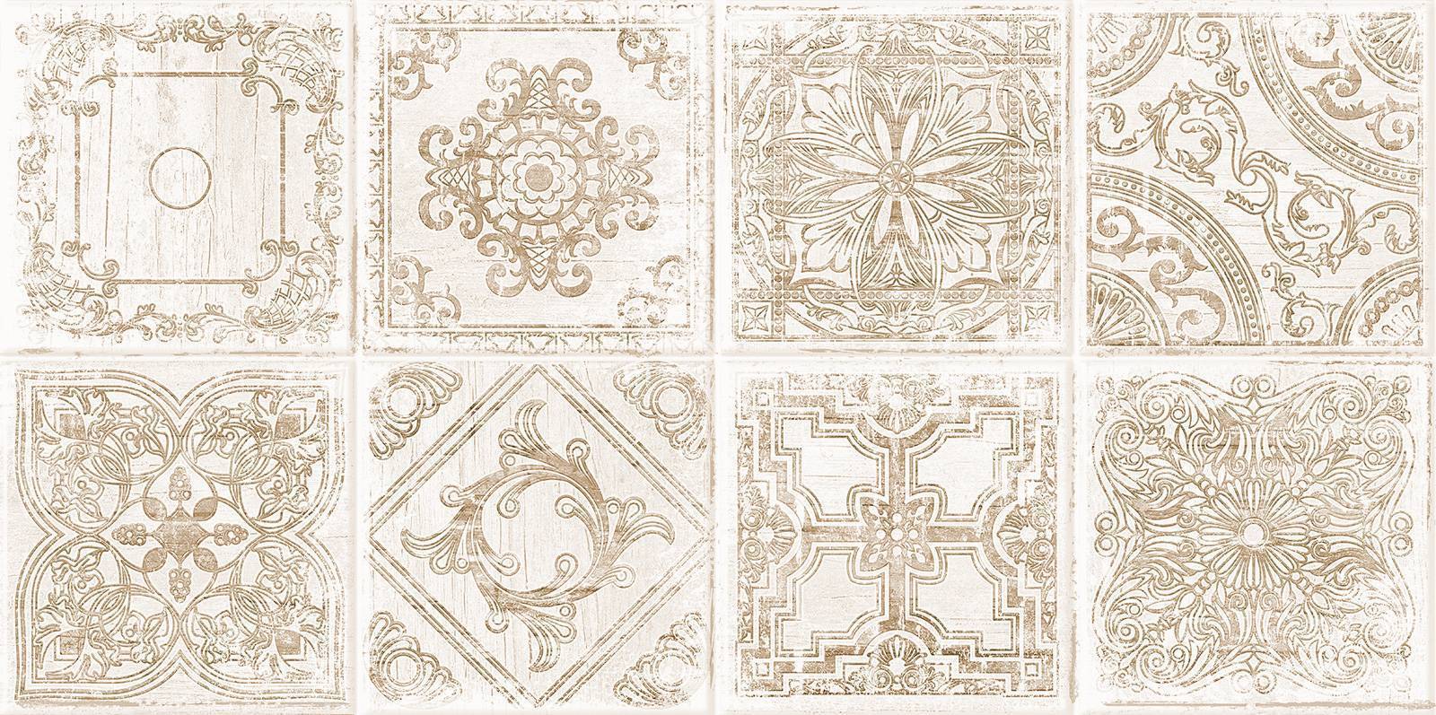 Плитка настенная Cersanit Village Patchwork 24.9х50 см WT9VIE11