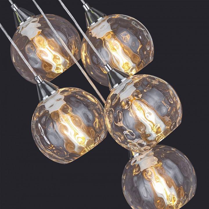 Подвесная люстра 33 Идеи PND101 5 ламп PND101.05.01.001.CH-S18TR