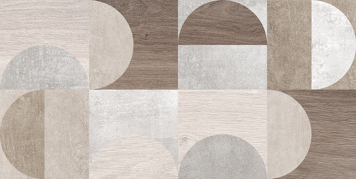 Плитка настенная Laparet Plant бежевый мозаика 20х40 см 08-00-11-2687