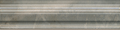 Бордюр багет Kerama Marazzi Стеллине серый 20х5 см BLB044