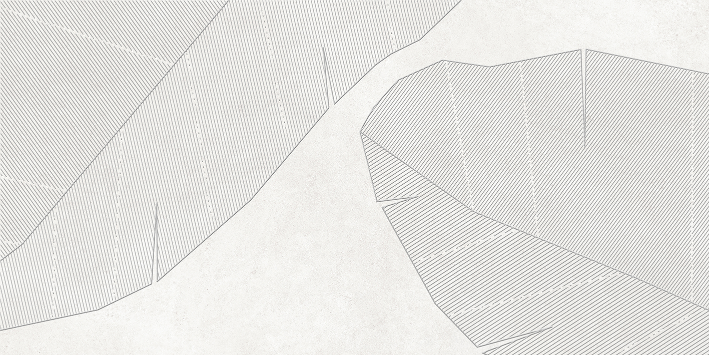 Декор Laparet Caravan Blanco матовый обрезной 40x80 см OS\A365\48038R