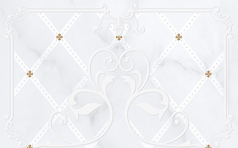 Декор Шахтинская плитка Милана светлый 25x40 см 010300000190