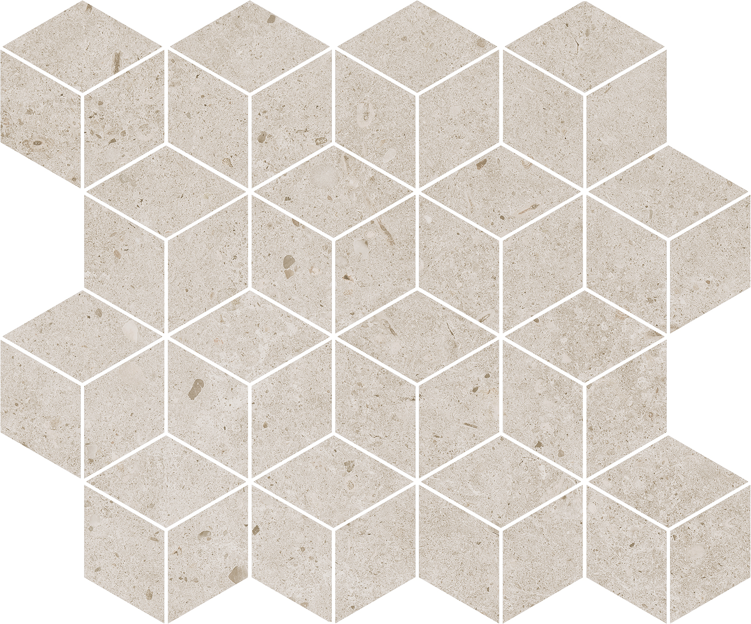 Декор мозаичный Kerama Marazzi Риккарди бежевый матовый 45x37.5 см T017\14054