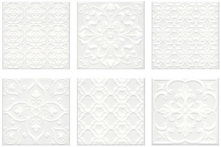 Плитка настенная Kerama Marazzi Суррей белый 20х20 см 5226