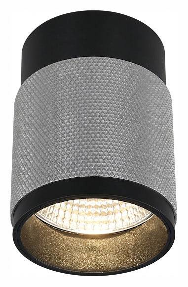 Накладной светильник iLedex Technical Delta 1955-10W-3000K-36 BK+SL