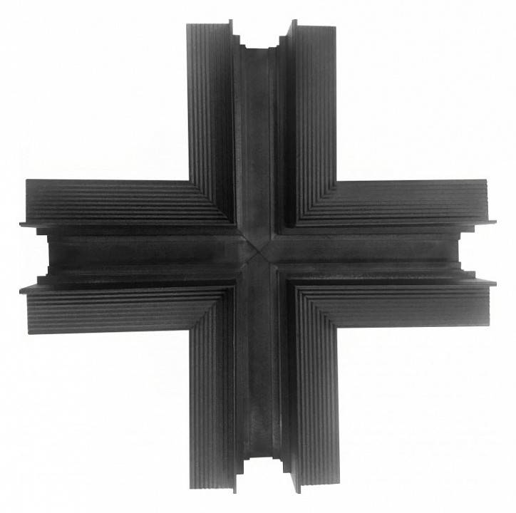 Соединитель X-образный для треков встраиваемых iLedex Technical VISION48/22 X-TYPE CONNECT 4822-022-44/44-BK