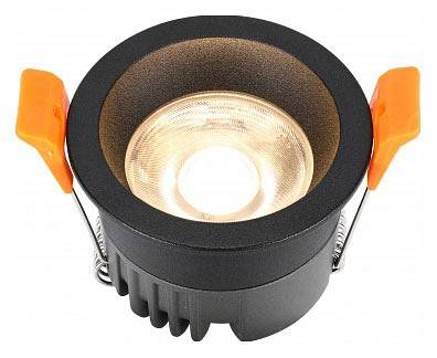 Встраиваемый светильник iLedex Mars 7 Вт 3000 K 107-7W-D64-3000K-24DG-BK