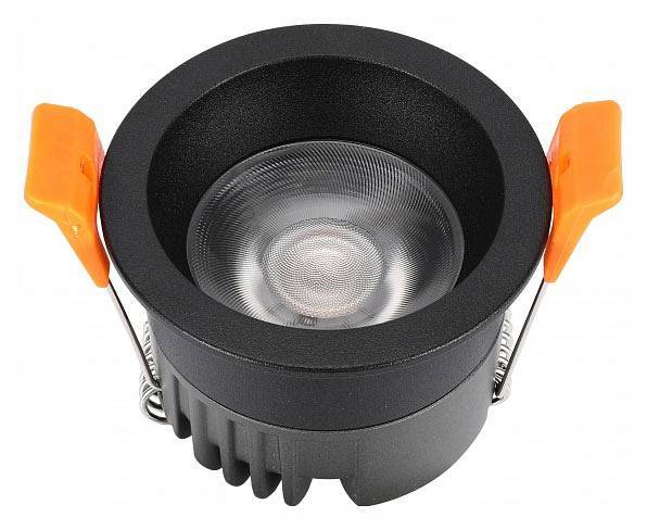 Встраиваемый светильник iLedex Mars 7 Вт 4000 K 107-7W-D64-4000K-24DG-BK