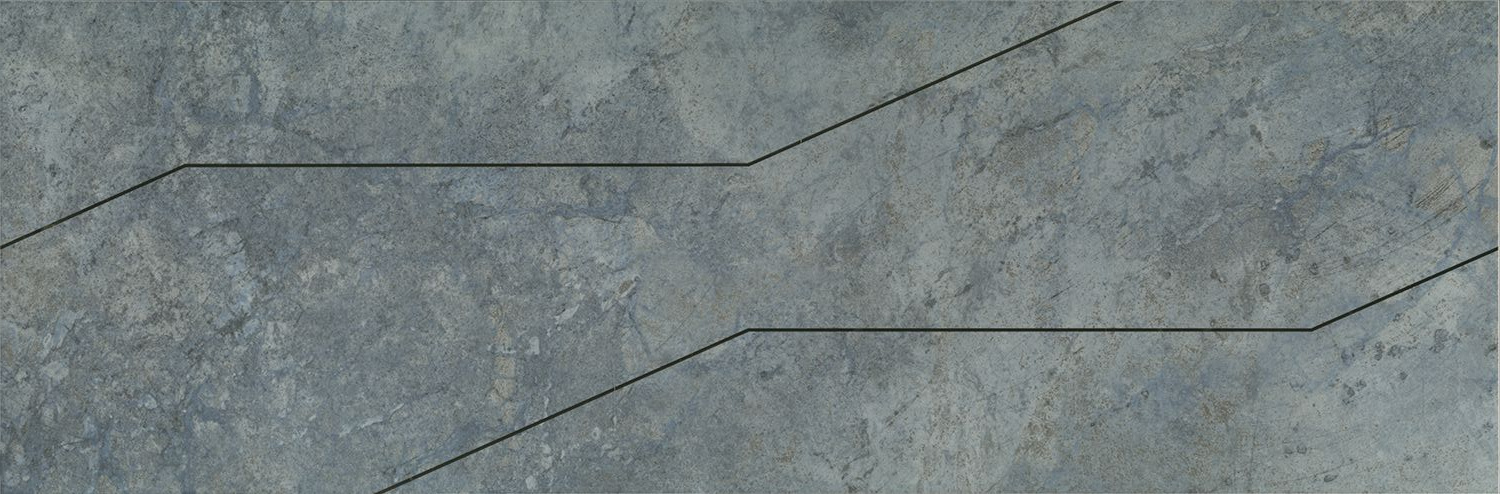 Декор Kerama Marazzi Эвора синий светлый глянцевый обрезной 30х89.5 см OS\D214\13117R