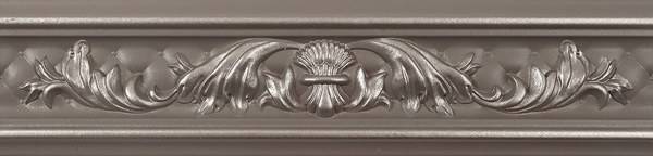 Бордюр Alcalaten Moncada Brown Roseton 60х253 мм BW0ROS21