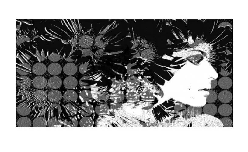 Панно из 4 плиток Azori Дива 100х49.8 см PWU09DIV1